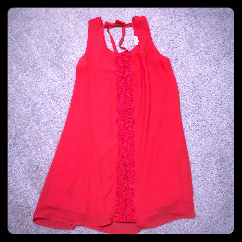 Orange dress